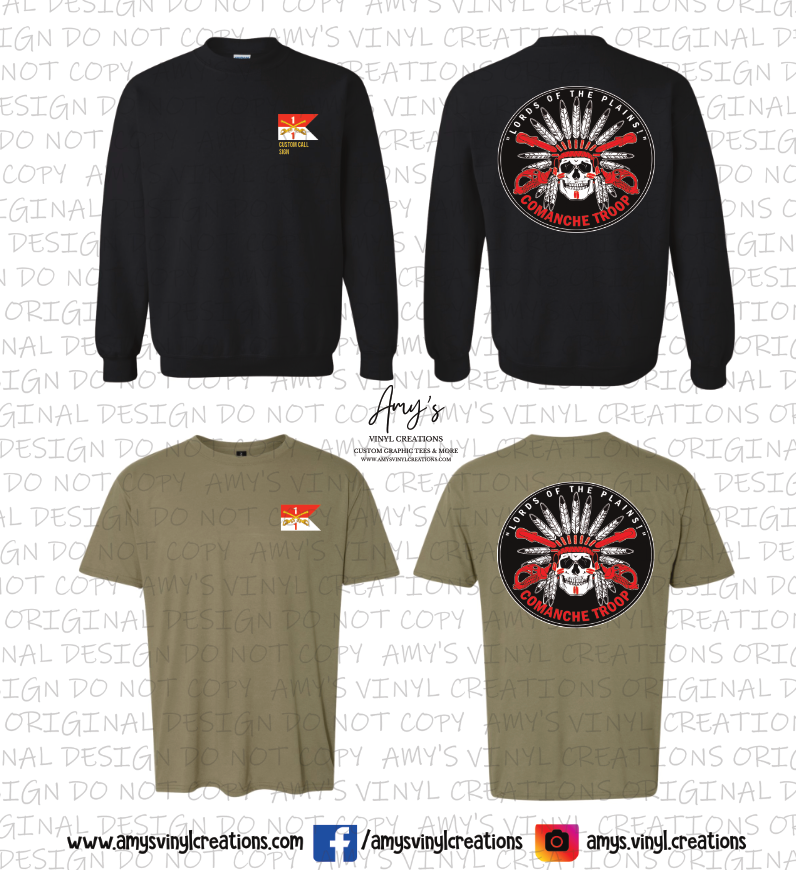 1-1 COMANCHE Troop Swag