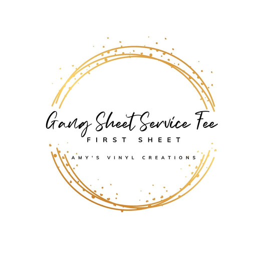 Gang Sheet Service - FIRST SHEET
