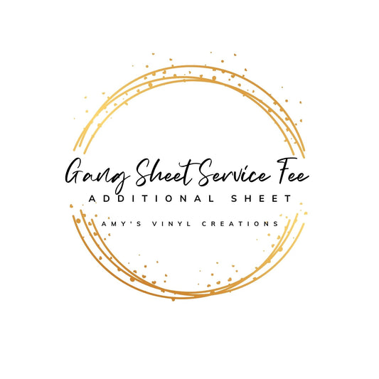 Gang Sheet Service - Additional SHEETS