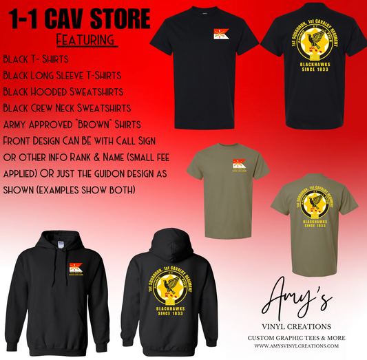 1-1 CAV STORE! BLACKHAWKS!