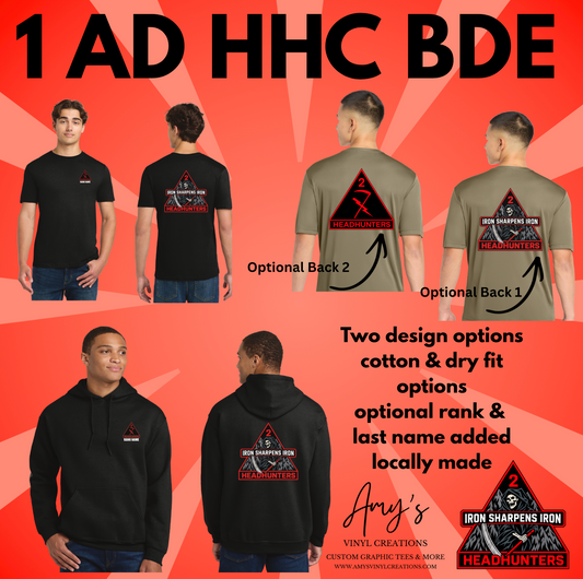1 AD HHC BDE STORE - IRON SHARPENS IRON