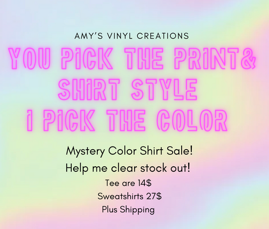 Mystery Color Sale!