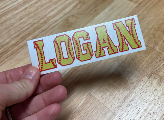 Softball / Baseball Decal